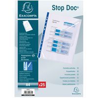 Showtas stop 25 st. doc® geperf. insteek glad pp 6/100ste A4