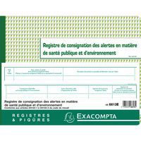 Register alarm volksgezondheid en milieu 24x32cm Exacompta