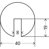 rond voor IPN of randen