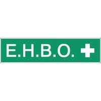 Noodevacuatiebord - EHBO-post - Hard