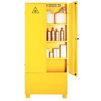 kast 200 L met brandblusser + 1 standaard pictogram