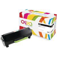 Toner refurbished Lexmark 24B6020 - Zwart - Owa