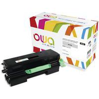 Toner refurbished Ricoh 407340 - Zwart - Owa