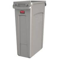 Slim Jim met luchtsleuven 87 ltr Rubbermaid