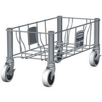 Slim Jim enkelvoudige RVS dolly Rubbermaid