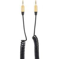 Kabel twist jack 3,5mm mannelijk naar jack 3,5mm mannelijk goud - T'nB