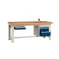 Werkbank Atelier Optimum - Breedte 150 cm - Massief beuken