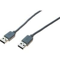 USB 2.0-kabel A en B grijs - 2 m