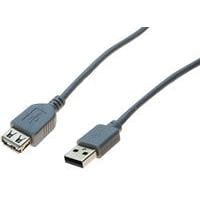 Verlengkabel USB 2.0 grijs - 3,0 M