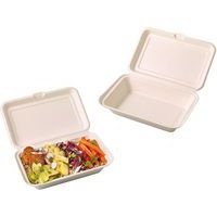 Lunchbox van vezelmateriaal met 1 vak - Set van 500 - Matfer Flo