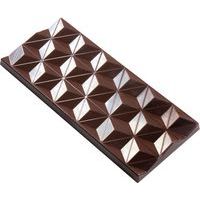 Chocoladevorm voor 3 Geometric repen - Matfer