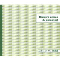 Personeelsregister Uniek (werknemers en stagiairs) 52 pagina Exacompta