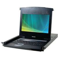 LCD-console 18.5 - 1080P FULL HD 8P KVM VGA/USB + kabel DEXLAN