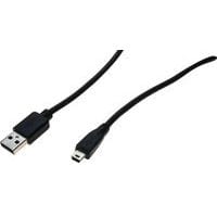 USB 2.0 -kabel type A en mini B - 5,0 m