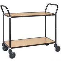 Design-trolley - zwart frame - KONGAMEK