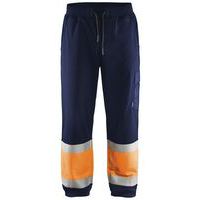 Sweatpants High Vis 1549 - marineblauw/oranje