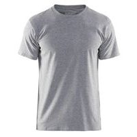 T-shirt slim fit 3533 - Grijs Mêlee