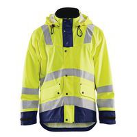 Regenjas High Vis LEVEL 2 4302 - geel/marineblauw