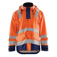 Regenjas High Vis LEVEL 2 4302 - oranje/marineblauw