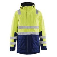 Shell Jack Evolution High Vis 4495 - geel/marineblauw