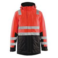 Shell Jack Evolution High Vis 4495 - rood/zwart