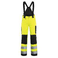 Winterwerkbroek High Vis Dames 7885 - geel/zwart