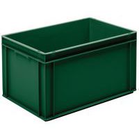 Euronormbak - Gesloten - groen - gerecycled - 60 l - UTZ