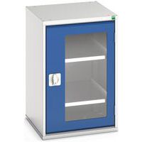 Kast Verso - transparante deuren - 2 legborden 525x550x800 - Bott