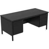 Bureau Confort 2 met ladeblok - 180 cm