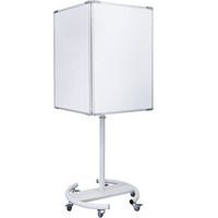 Mobiel whiteboard 3 panelen magnetisch A1 6 - Bi-Office