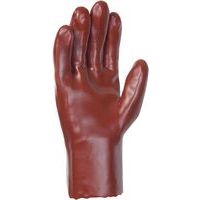 Handschoen van PVC Gladde afwerking Enkele coating - Singer