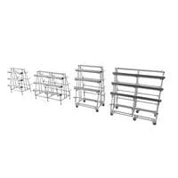 Mini-rack Cantilever vast - basis driehoek - belasting 150 kg per niveau - Trilogiq