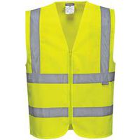 Vest met Rits Hi-Vis Geel C375 Portwest