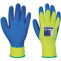 Handschoen Cold Grip Geel/blauw A145 Portwest