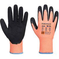 Handschoen snijbestendig Winter HR Vis-Tex Nitril A646 Portwest