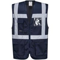 Vest Executive Iona Blauw F476 Portwest