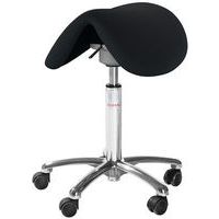 Stoel met Dalton-zadel Flexmatic model hoog Cura - Global Professional Seating