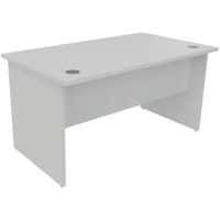 Recht bureau, Type onderstel: Paneel, Hoogte: 72 cm, Totale breedte: 140 cm, Type bureau: Recht bureau