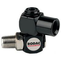 Luchtaansluiting draaibaar 3/8 inch Rodac