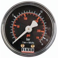 Manometer 1/8 inch achteraansluiting voor 1/2 3/8 en 1 inch Rodac