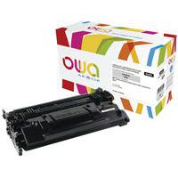 Toner refurbished HP 87A Zwart - OWA