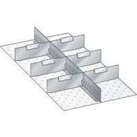 Set-indelingsmateriaal 18x36E (bxdxh) 306x612x75 mm - lista