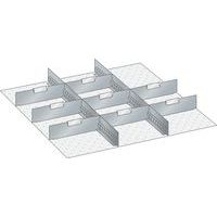 Set-indelingsmateriaal 36x36E (bxdxh) 612x612x75 mm - lista