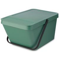 Afvalemmer Sort&Go stapelbaar 20 L, Brabantia, Groen