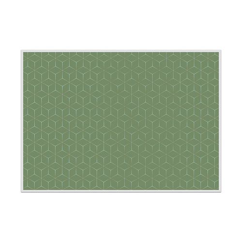 Placemat Hexagon groen