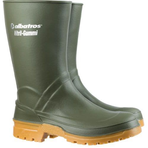 Werklaars nitrilrubber GUARDIAN MID GREEN - Albatros