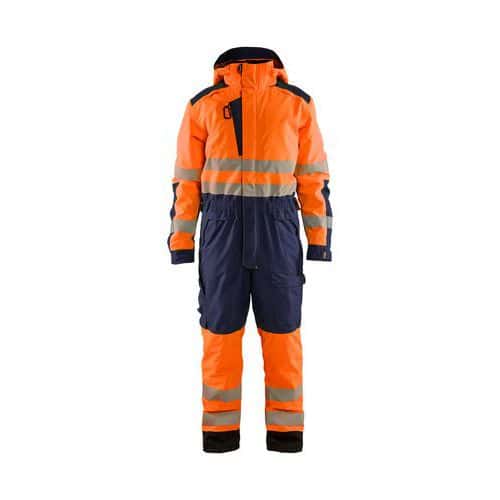 Winteroverall Hi-vis Geel/Marineblauw - Blåkläder