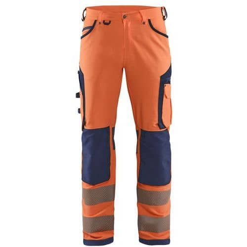 Hivis stretch trouser - Blåkläder