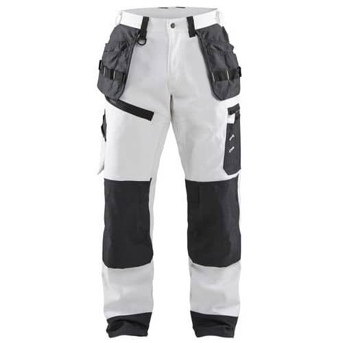 Werkbroek White/Dark grey - Blåkläder