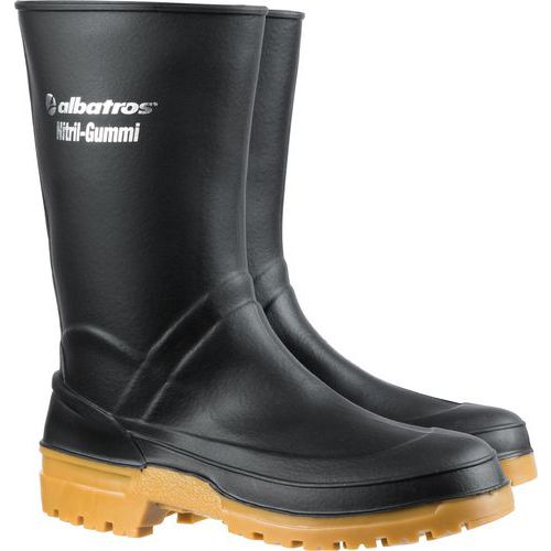 Werklaars nitrilrubber GUARDIAN MID BLACK - Albatros